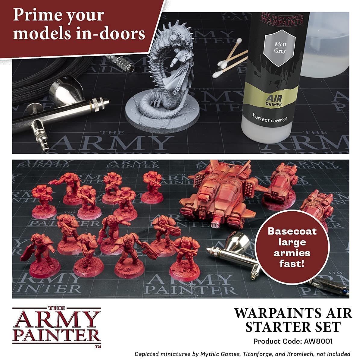 The Army Painter Warpaints Air Starter Set - Non-Toxic Water Based